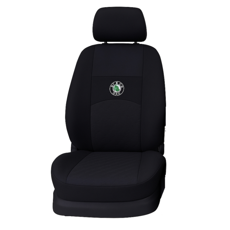 Чохли мод.Skoda Octavia Tour 96-10 (з Підлокітником) Чорні "АвтоСвіт" 4 підгол-ка