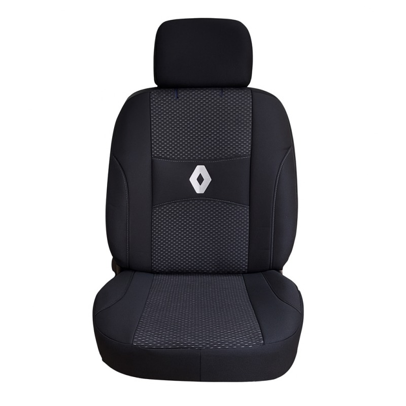 Чохли мод.Renault Megane III 08-14 універсал (з Підлок.) Сірі "АвтоСвіт"5 під-ка,зад.спинка закрита