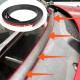 Ущільнювач скла лобового,жабо U-type 25*10мм EPDM 5м