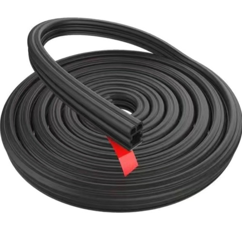 Ущільнювач дверей авто K-type 12*11мм EPDM (2х слойний) 10м додаткова шумоізоляція