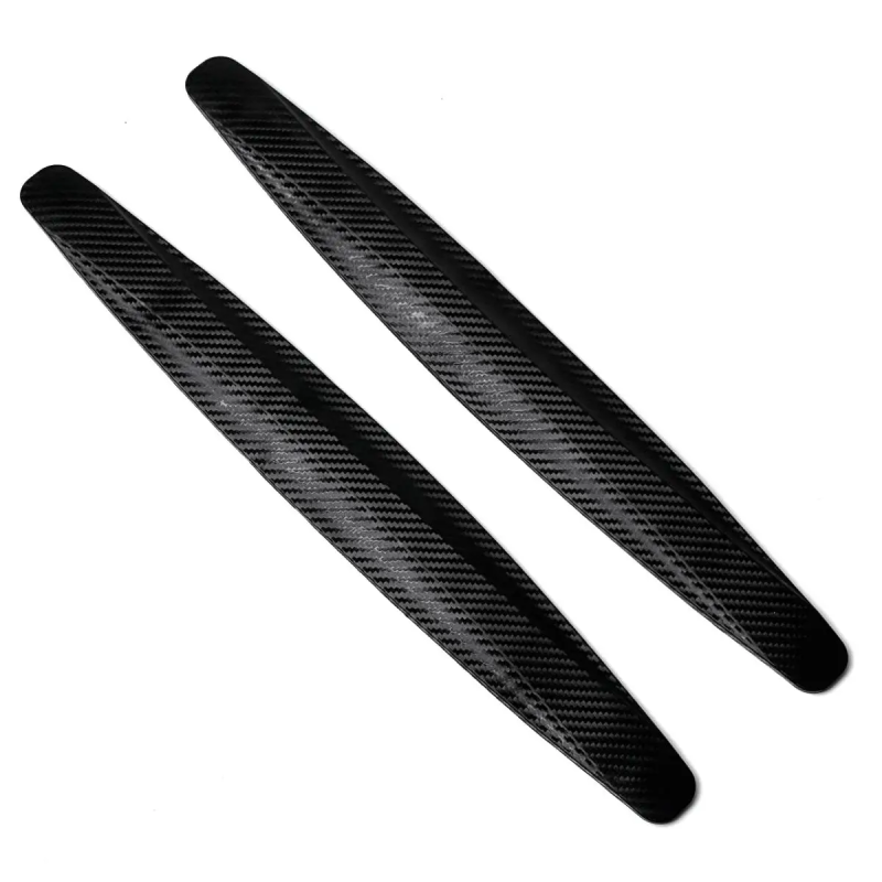 Молдинг бампера 40cm x 5.5cm Чорний Carbon XB-269 (2шт)
