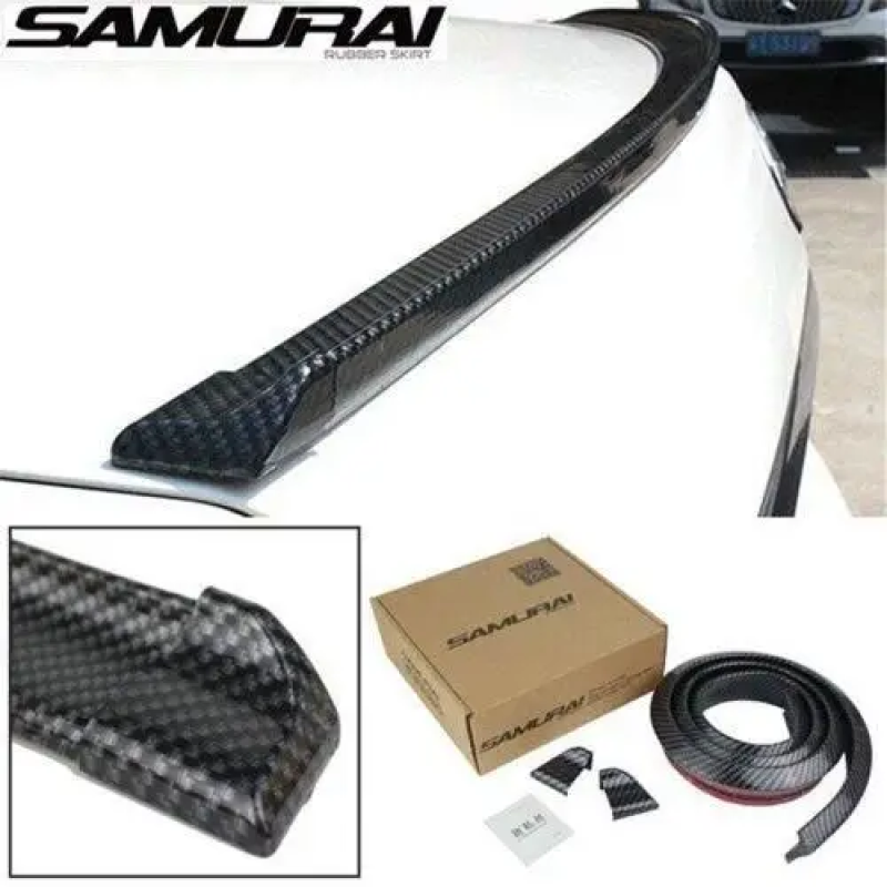 Спойлер багажника Samurai 140см КАРБОНОВИЙ (2 куточки, 3М скотч) (2782) Спойлер багажника Samurai 140см КАРБОНОВИЙ (2 куточки, 3М скотч) (2782)