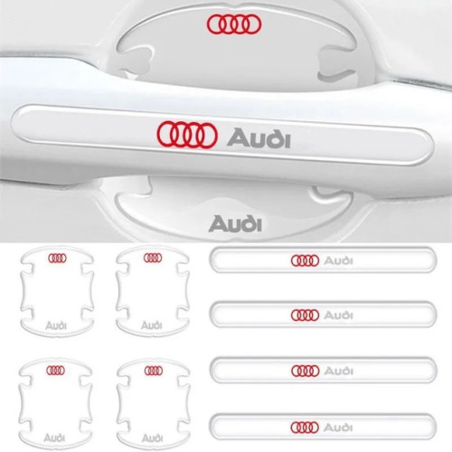 Плівка захисна для дверних ручок Audi силіконова прозора (8шт)