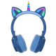 Навушники Bluetooth UNICORN LED (STN27K) Blue