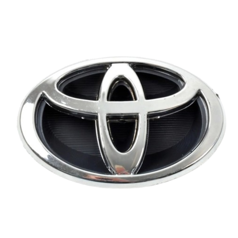 Емблема "Toyota" 120х80мм пластик/3 пуклі (Corolla 2003-2006 р. перед) (TOY1010)