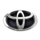 Емблема "Toyota" 120х80мм пластик/3 пуклі (Corolla 2003-2006 р. перед) (TOY1010)