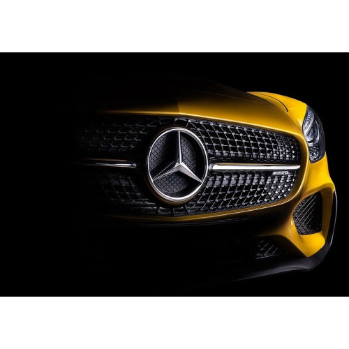 Емблема "Mercedes" D111мм Vito 2015 - на скотчі A44781702167F24