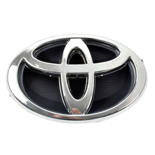 Емблема "Toyota" 120х85мм пластик/3 пуклі NEW  (Туреччина)