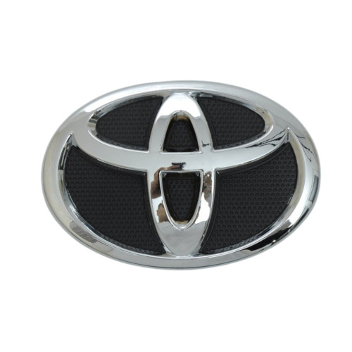 Емблема "Toyota" 140х95мм пластик/6 пуклі (Corolla 2009-2013 р. перед) (Туреччина)