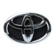 Емблема "Toyota" 185х130мм пластик/8 пуклі (HILUX 2015> перед) у зборі (Польща) 753100K010