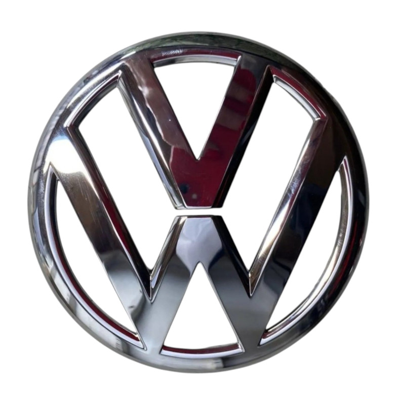 Емблема "WV" 138мм Passat 2015- Jetta 15- Golf 2017- Polo18- Touareg 16- (3G0853601BDPJ)