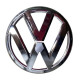 Емблема "WV" 138мм Passat 2015- Jetta 15- Golf 2017- Polo18- Touareg 16- (3G0853601BDPJ)