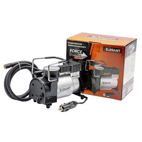 Автомобільний компресор Elegant Force Plus 100 020 (12v/150вт/35 л/7атм)