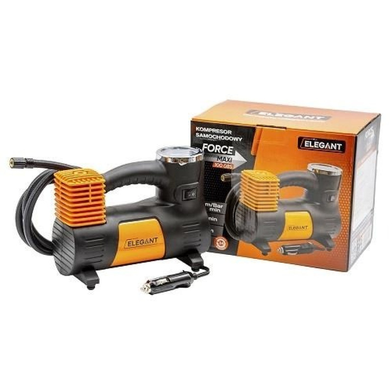 Автомобільний компресор Elegant Force 100 085 (12v/150вт/40л/10атм)