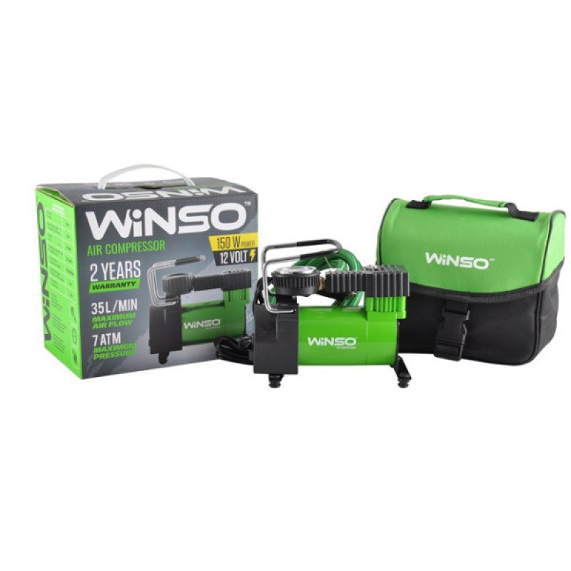 Автомобільний компресор WINSO 121000 (12v/35 л/150 Вт)