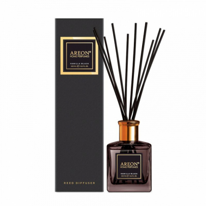 Ароматизатор  85ml - "Areon" Ном Perfume PREMIUM Vanilla Black (Чорна Ваніль) ТОР (PSL03)