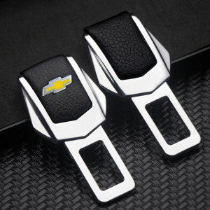 Заглушка ременя безпеки з логотипом Chevrolet - Металева, Admiral (1 шт)