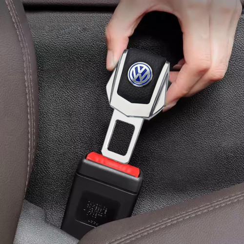Заглушка ременя безпеки з логотипом Volkswagen - Металева, Admiral (1 шт)
