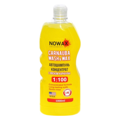 Шампунь 1L з воском "Nowax" NX01100 / концентрат 1:100 Шампунь 1L з воском "Nowax" NX01100 / концентрат 1:100