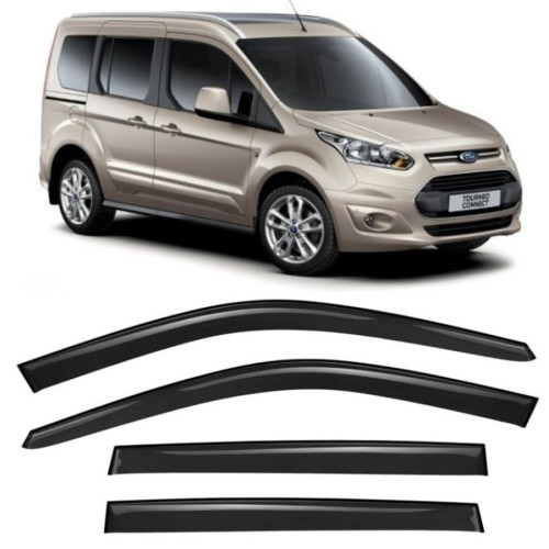 Дефлектори вікон Ford Tourneo Connect 5D 2013- скотч "AV-Tuning"
