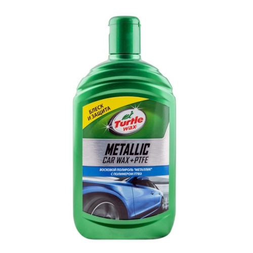 Поліроль кузова 500ml "Turtle Wax" Wax It Wet /+ PTFE (з тефлоном)/для металіка 53020 (6)