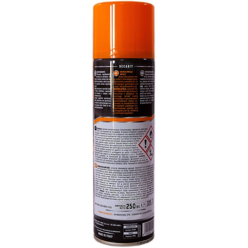 Очищувач бітуму спрей 250ml "Atas" Decabit 