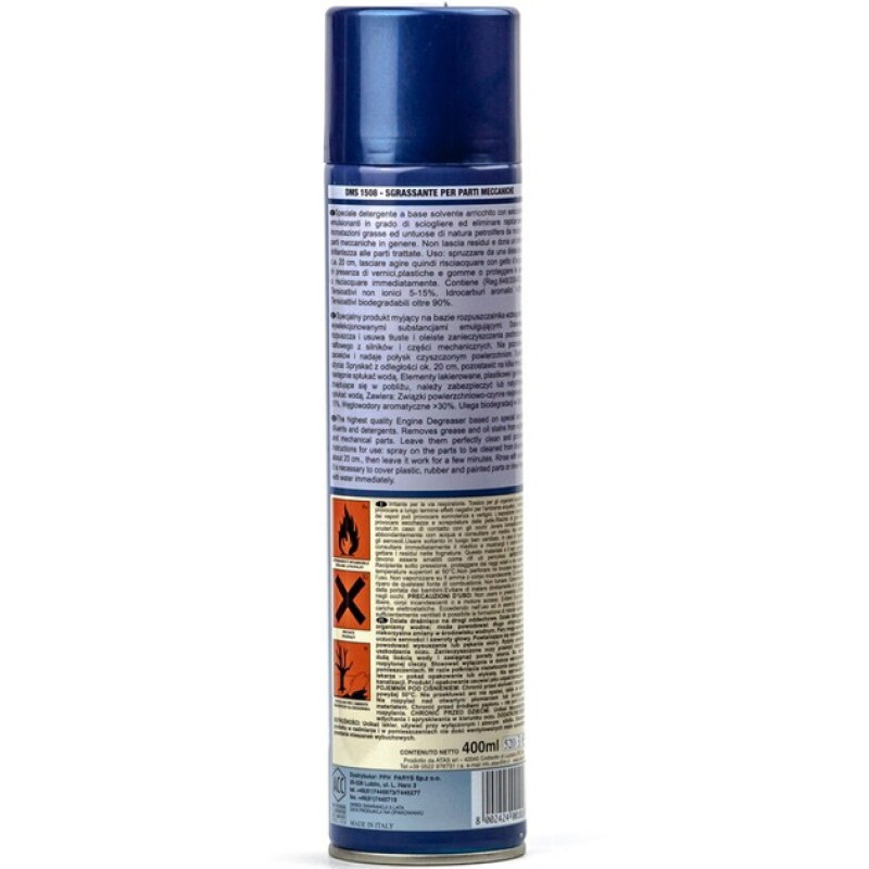 Очищувач двигуна спрей 400ml "Atas" DMS