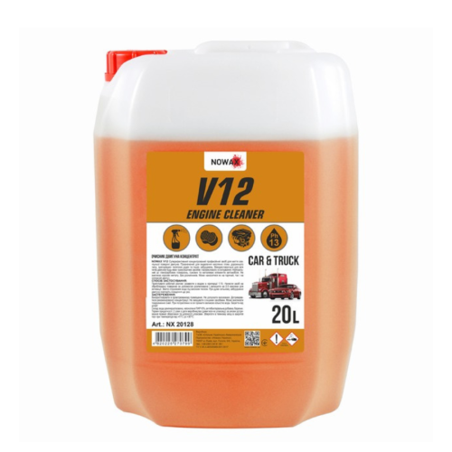 Очищувач двигуна 20L "Nowax" NX20128 V12 Engine Cleaner концентрат 1:10