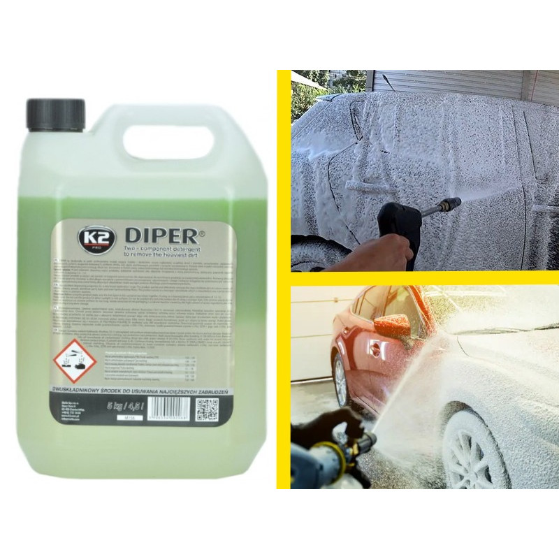Активна піна 5L DIPER PRO "K2" / концентрат 1:5-10 (M156) Активна піна 5L DIPER PRO "K2" / концентрат 1:5-10 (M156)