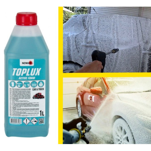 Активна піна  1L "Nowax" NX01174 Toplux Active Foam концентрат для б/з контактноі мийки