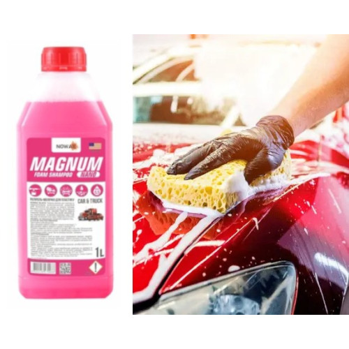 Шампунь 1L Нано для ручного миття "Nowax" Magnum Nano Foam Shampoo суперконцентрат NX01190