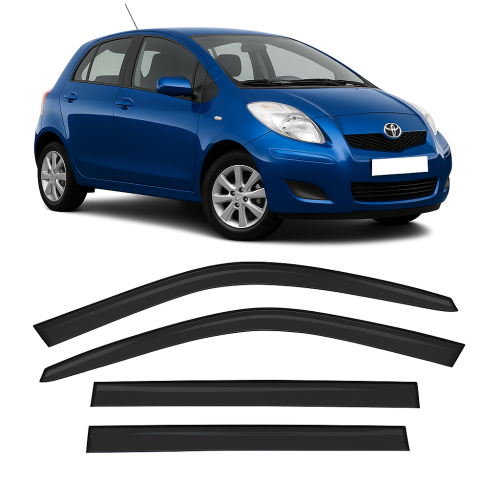 Дефлектори вікон Toyota Yaris 5d 06-12 скотч "AV-Tuning" VT21006