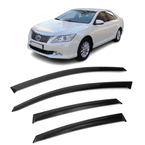 Дефлектори вікон вітровики Toyota Camry V50 SED 11- скотч "Cobra" Т25811