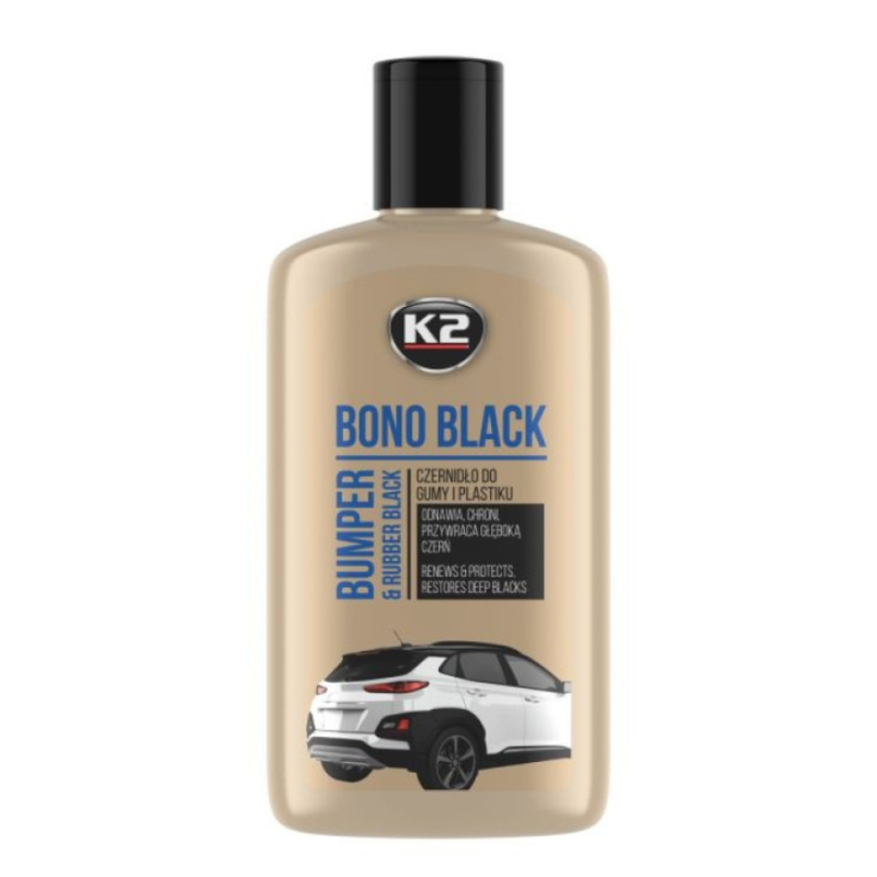 Відновлювач поверхонь гель 250ml "K2" BONO BLACK (унів. гума/пластик/бампера) K030N