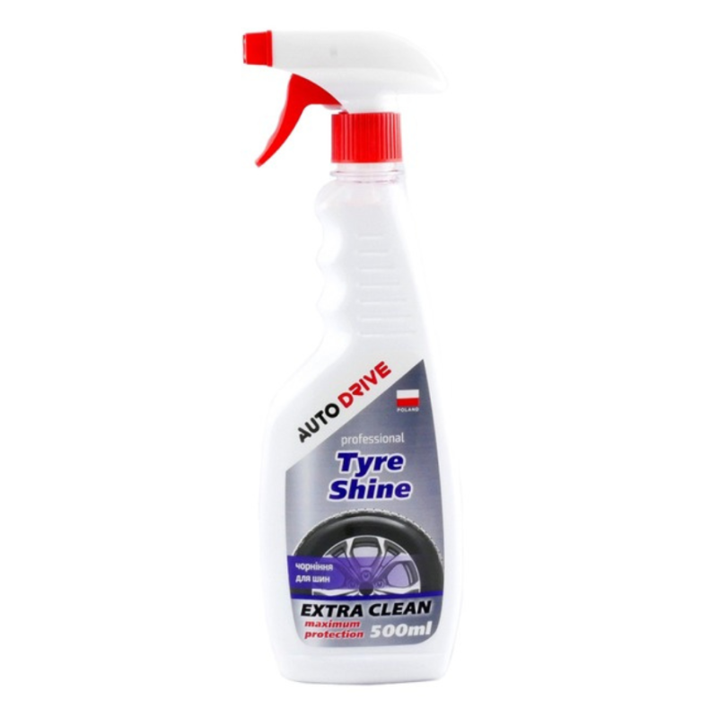 Очищувач-чорніння гуми тригер 500ml "AutoDrive" AD0060