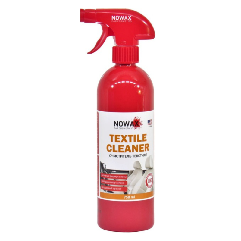 Очищувач салону тригер 750ml "Nowax" Textile Cleaner