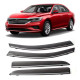 Дефлектори вікон Volkswagen Jetta (Sagitar) Mk7 2019- (Молдин з нержавіючої сталі)