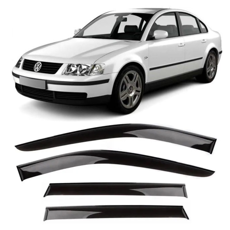 Дефлектори вікон Volkswagen PASSAT B5 Седан 1996-2005 повний комплект - AV-Tuning Дефлектори вікон Volkswagen PASSAT B5 Седан 1996-2005 повний комплект - AV-Tuning