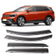 Дефлектори вікон Volkswagen ID 6 2021- (Молдин з нержавіючої сталі)