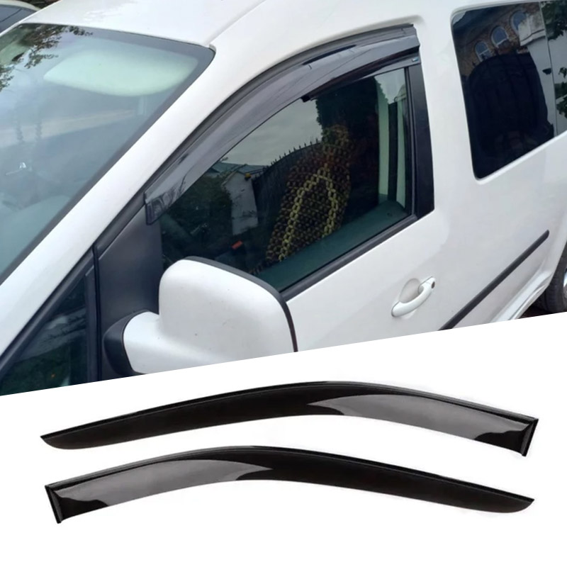 Дефлектори вікон Volkswagen Caddy 2004-2020 перед "Sunplex" SP-S-10 Дефлектори вікон Volkswagen Caddy 2004-2020 перед "Sunplex" SP-S-10