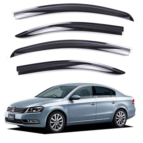 Дефлектори вікон Volkswagen PASSAT B7 Седан 2011-  повний комплект "Autoclover "