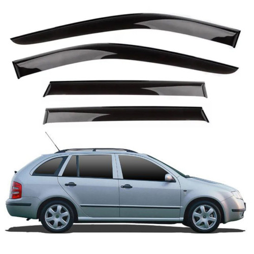 Дефлектори вікон вітровики Skoda Fabia I COMBI 2000-2007 AV-Tuning