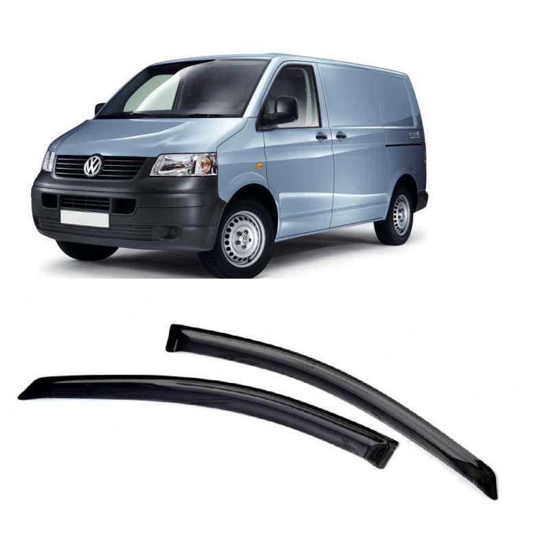 Дефлектори вікон Volkswagen T-5 2D 2003- 2016 - AV-Tuning VV11003 Вітровики