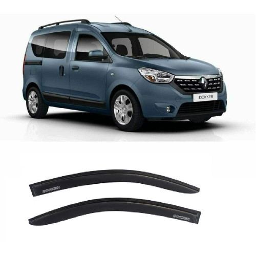Комплект передніх дефлекторів вікон Renault Dokker/Dokker Van 2012 - 2016 AV-Tuning