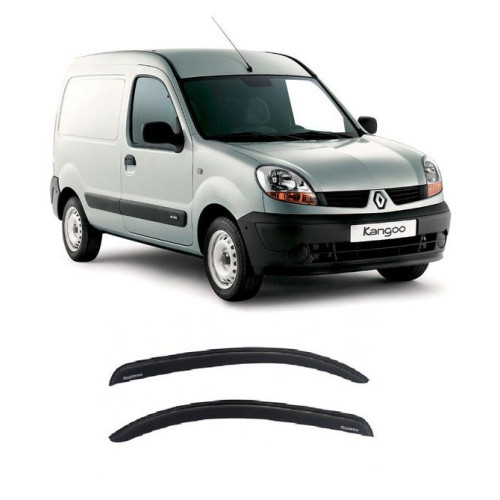 Комплект передніх дефлекторів вікон Renault Kangoo 2008- AV-Tuning