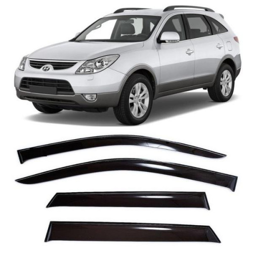Дефлектори вікон Hyundai ix55 2009- Autoclover A100 Вітровики