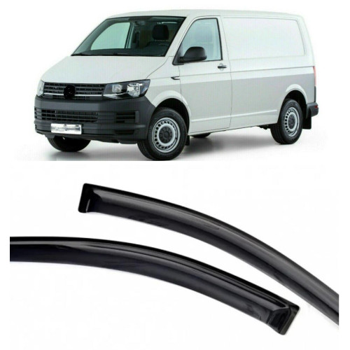 Дефлектори вікон Volkswagen T-6 2D 2015- AV-Tuning VV12415 Вітровики