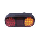 Задній ліхтар Прямокутний 12V 19,5х8,5см "CERAY" 838113 світлодіодний LED-32 (2шт) Е-412