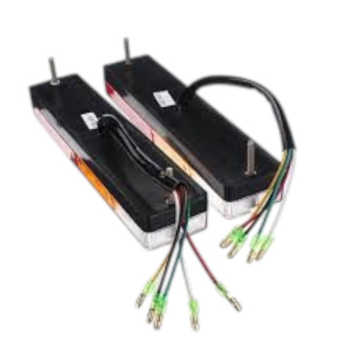 Універсальний задній ліхтар Прямокутний 24х5, 5см "NZ-602" 12V-24V LED 20 Корея (2шт) SQ-0011