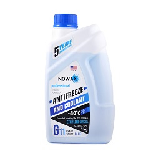 Антифриз  1kg Синий -40°С  G11  NX01007  "Nowax"  (15шт/ящ)